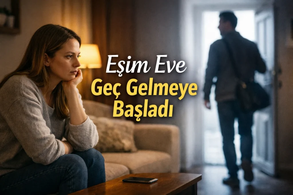 Eşim Eve Geç Gelmeye Başladı