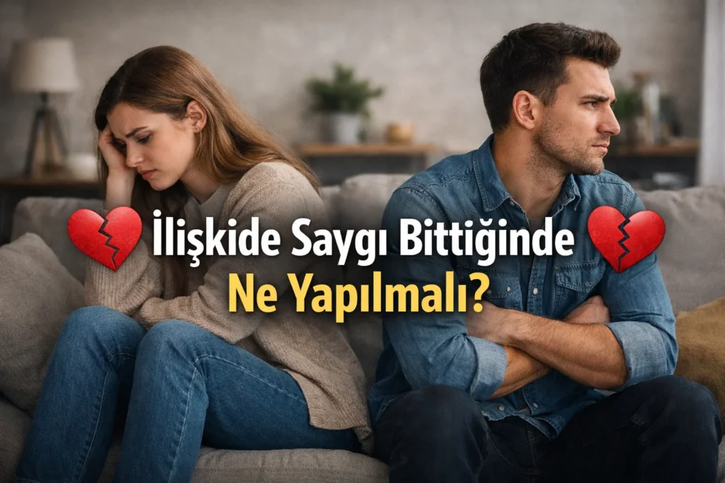 İlişkide Saygı Bittiğinde Ne Yapılmalı?