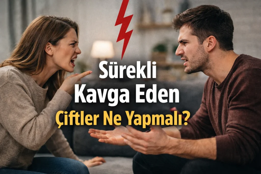 İlişkide Sürekli Kavga Eden Çiftler Ne Yapmalı
